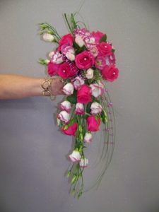 bouquet de mariée long